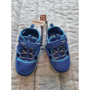 Boys OshKosh B'gosh Sandals Size 10 Toddler Blue NWT